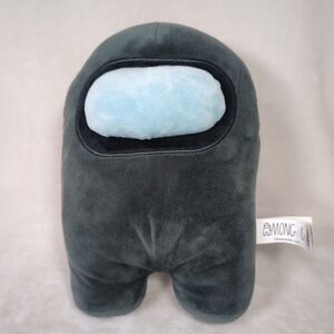 Among Us Dark Gray Plush 9” inch Crewmate Toikido Premium Soft Video Game Toy